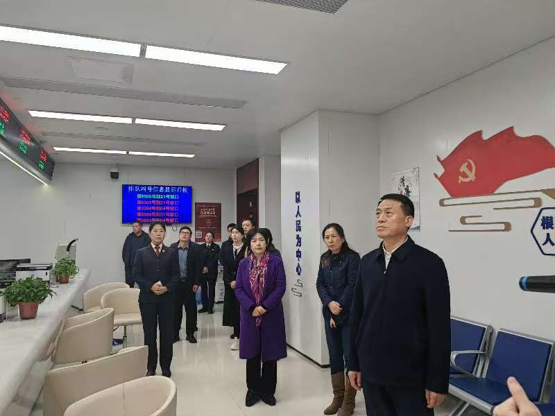            市政协副主席翟政视察我市府检联动工作        